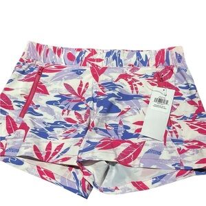 Columbia Pink and Purple Tidal II Athletic Shorts Vibrant Design